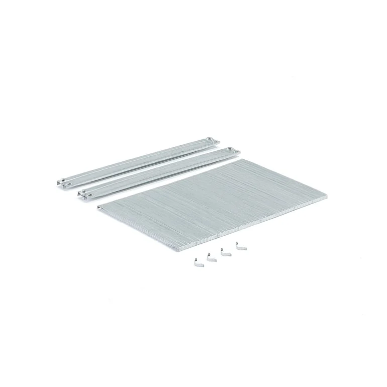 Shelf for galvanised shelving TRANSFORM, 600x400 mm