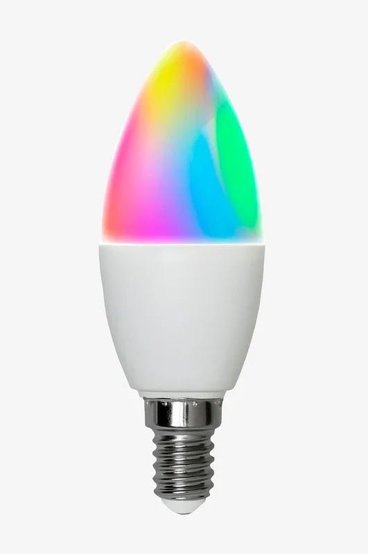 Star Trading - LED-lampa E14 C37 Smart Bulb - Flerfärgad - Smart belysning - Från Homeroom