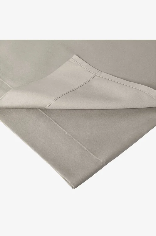 Tempur - Cotton Sateen Fladt lagen - Beige - Lagner - 180X270 - Fra Homeroom