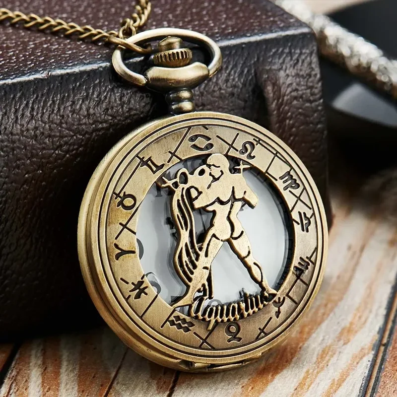 AliExpress - 12 personnalité créative collier constellations montres de poche rétro montres de poche pas cher cadeaux de vacances