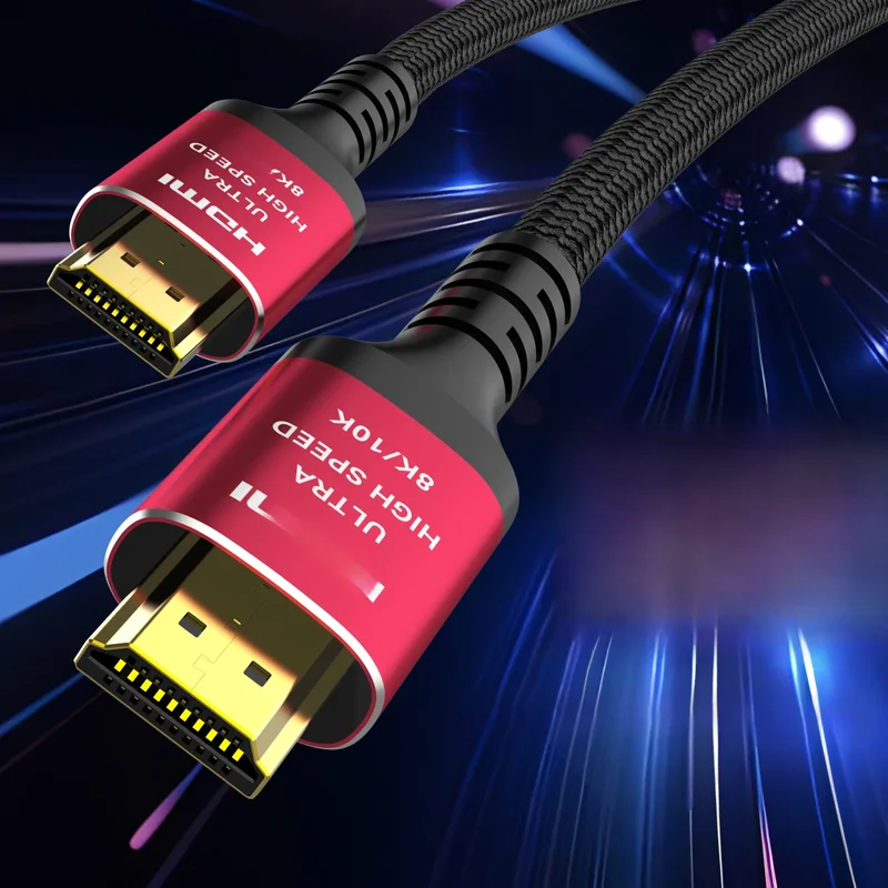 AliExpress - CYANMI 8K HDMI 2.1-Kabel, 48 Gbit/s, HDMI 8K geflochtenes Kabel-4K@120 Hz 8K@60 Hz, kompatibel mit Roku TV/PS5/PS4/HDTV/RTX 3080 3090