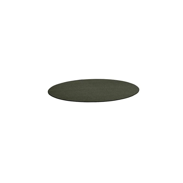 Round rug ADAM, Ø 2000 mm, moss green