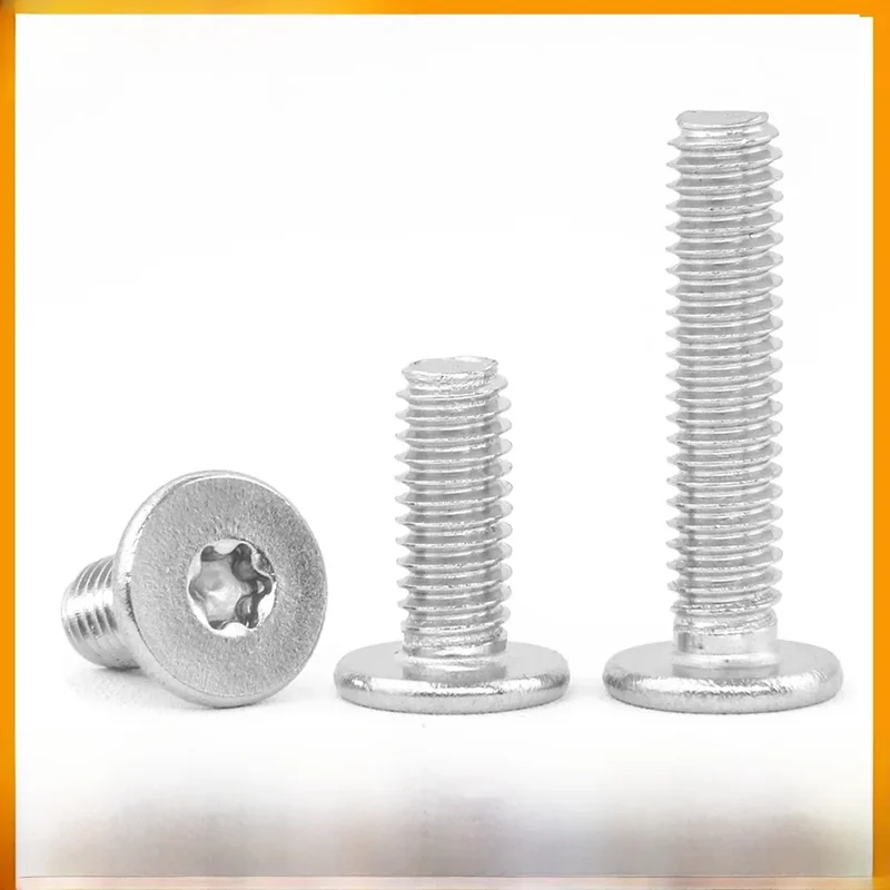 AliExpress - Ultra-Low-Torx-Kopfschrauben, Edelstahl 304, M2, M2,5, M3, M4, M6, M8, sechs Lappen-Torx-Maschinenschraube mit super niedrigem, flachem 