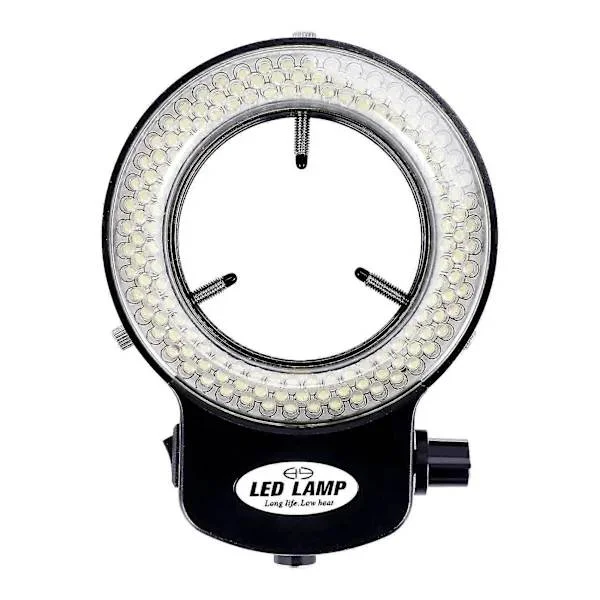 144 LED Miniscope Ring Light Ring Light 0 - 100% Justerbar Lampa För Miniscope Ring Light