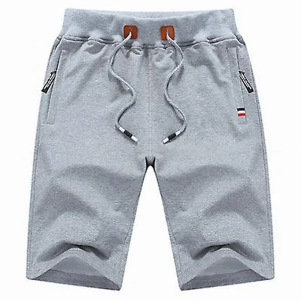 2022 nya herrshorts sommarbyxor Bomull Casual Sweat Bermudas Herr Svart Homme Klassiskt märkeskläder Strandshorts Man Z