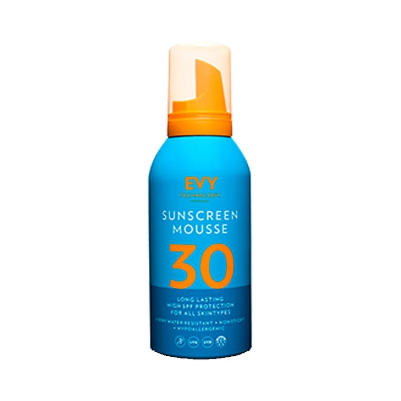 EVY Technology Sunscreen Mousse SPF30 150 ml, Hudpleje, Solcreme & Solpleje, Solcreme
