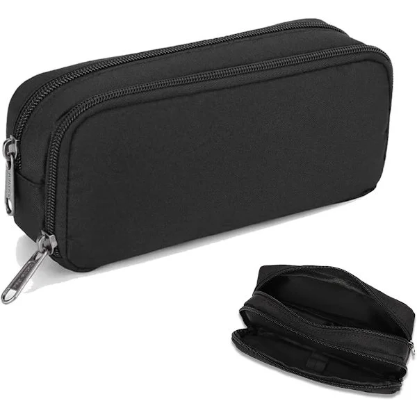 Pencil Case - 20x9cm - Office Supplies Pencil Case - Large Capacity - With Zipper Pocket - For School - Boys