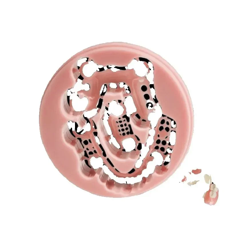 AliExpress - 98X16Mm A0 A1 A2 A3 Clearpink Kleur Dental Snap Op Smile Materialen Cad Cam Open Systeem Flexibele Pmma Blokken Acetaal Schijf