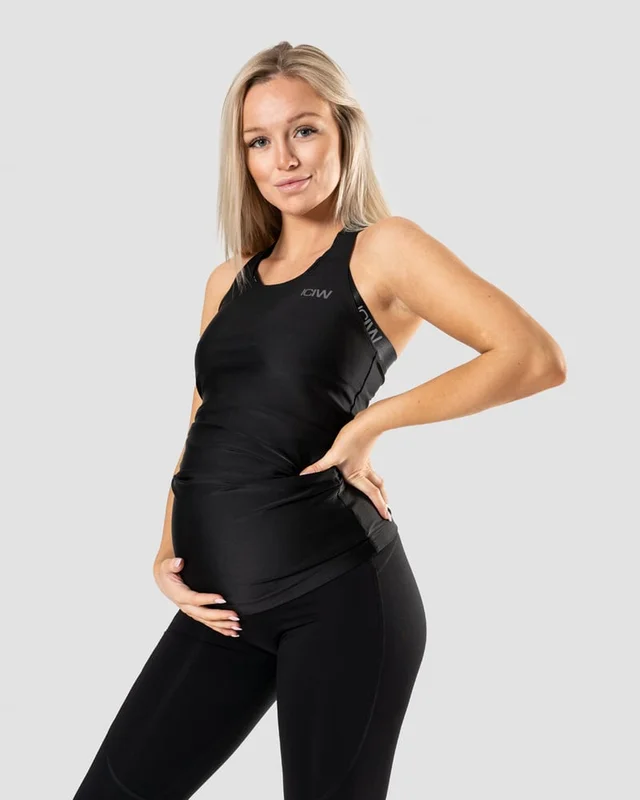 ICANIWILL - Maternity Grow Tank Top Black - Dame - ICIW