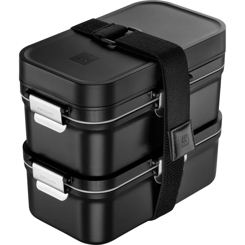 Fresh and Save Zwilling Fresh & Save Bento lunchbox 2 delar, svart | Matlagning > Köksredskap > Matförvaring > Matlåda | Bagaren och Kocken