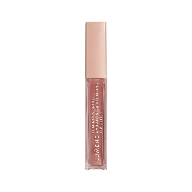 Lumene Luminous Shine Hydrating & Plumping Lip Gloss Läppglans Dam Rosa 5