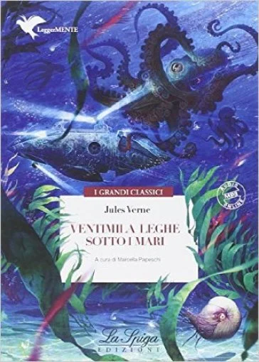 Ventimila leghe sotto i mari. Con espansione online Jules Verne