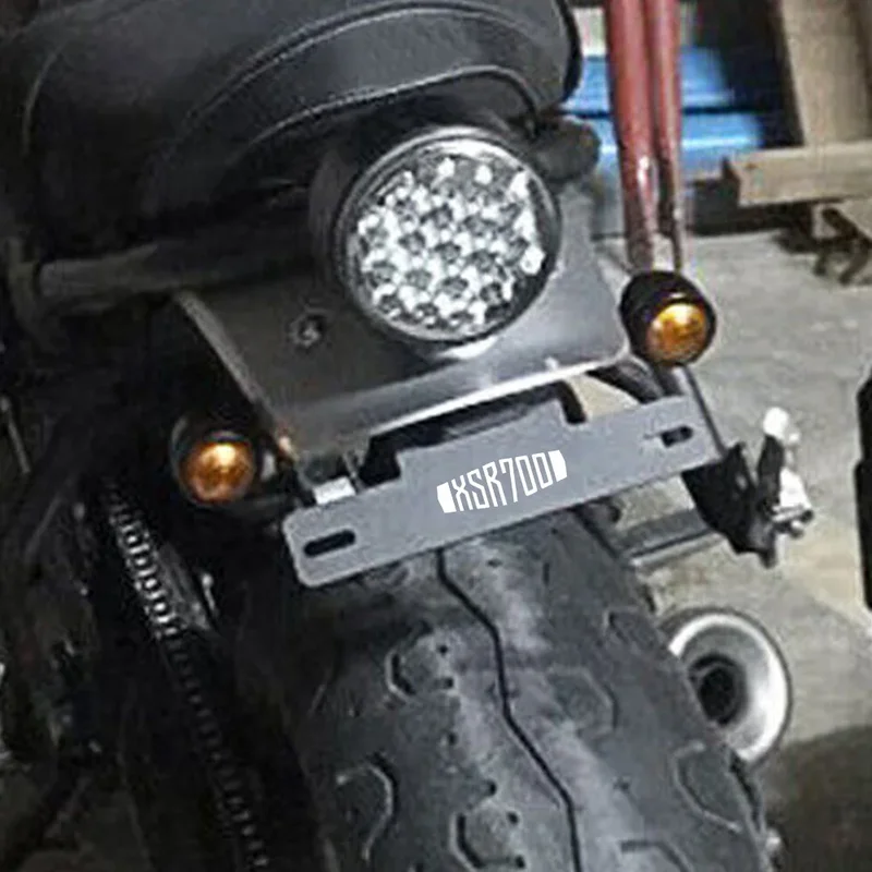 AliExpress - Support de plaque d'immatriculation XSR700 pour Yamaha XSR 700 2015 – 2026 XSR700, éliminateur de garde-boue, accessoires de moto