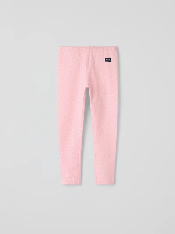 Polarn O. Pyret - PLAY polka dot leggings - pink - Size: 86 - Children's clothing 1-1.5 Years