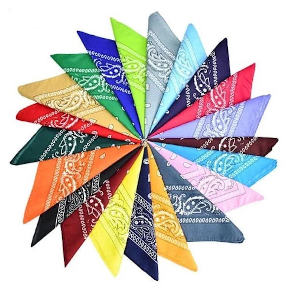 Bandana Paisleymönster scarfs