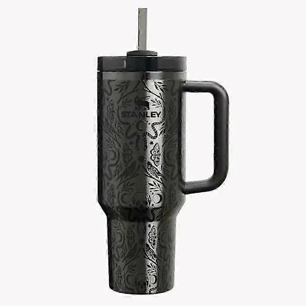 Stanley Quencher H2.0 Flowstate Tumbler 40Oz Halloween Deadly Damask I Hand