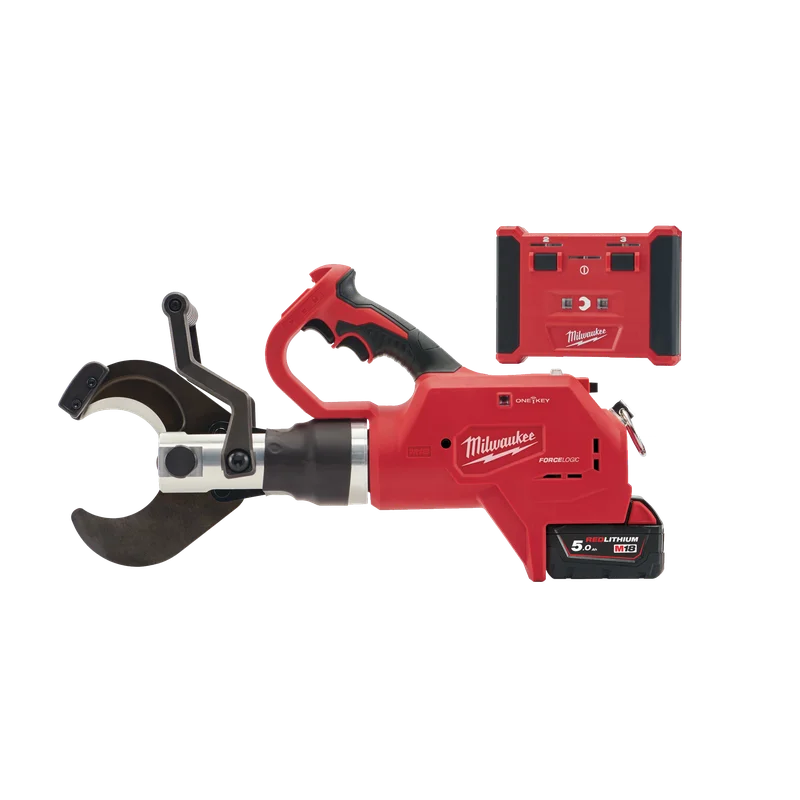 Milwaukee M18 HCC75R-502C Kabelsax med batteri och laddare, Elhandverktyg