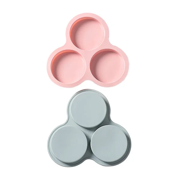 Three round cake pans, 2 pcs, diameter 9.8 cm