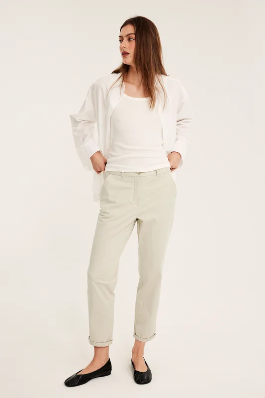 Kappahl | Chinos Offwhite 38 | Dame