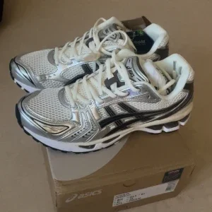 Asics Gel-Kayano 14 silver sneakers