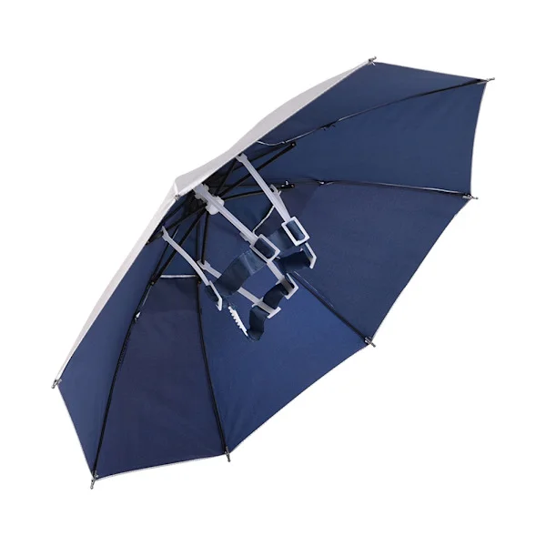 Foldable Umbrella Hat Fishing Sun Hat Headwear Outdoor Fishing Gear Accessory Tool