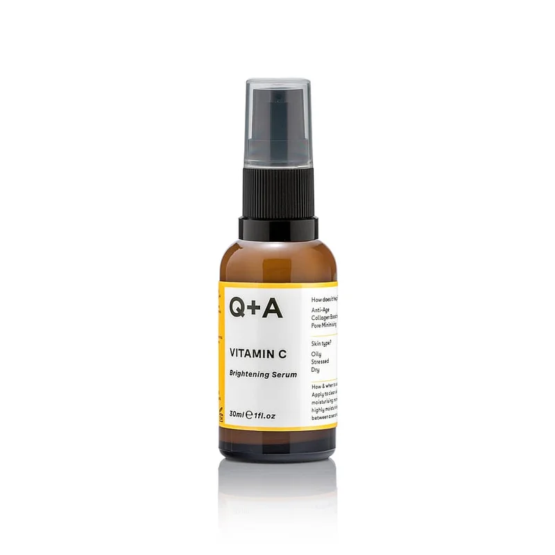 Q+A Vitamin C Brightening Serum, Hudpleje, Ansigtspleje, Serum