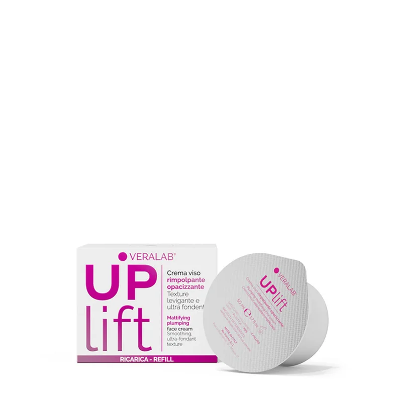 Veralab Creme Viso Uplift Crema Viso Rimpolpante Opacizzante 50ml - Crema viso giorno idratante