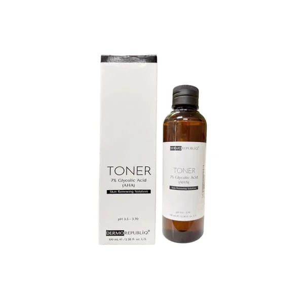 7% Glycolic Acid Toner AHA Exfoliating for Smooth Skin Gentle Pore Cleansing 100ml