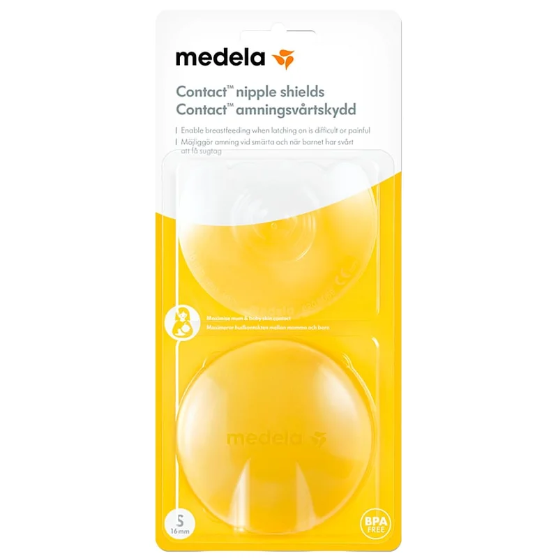 Medela Contact Ammebrikker 16 mm 2-pak Small, Børn & Forældre, Amning & Flaske, Ammebrikker