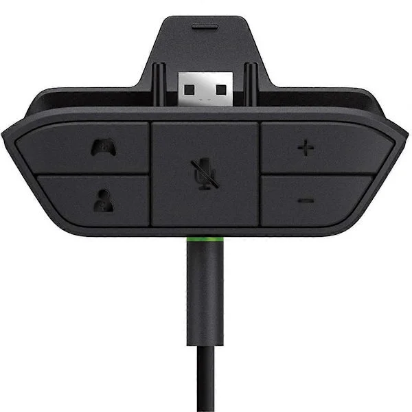 Stereokuulokemikrofonisovitin Xbox One ja Xbox Series X S -ohjaimille - Xbox One ja Xbox Series X
