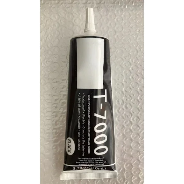 7000 15ML 25ML 50ML 110ML Svart Lim för Mobiltelefonreparation Färg Kontaktlim T-7000 Glas Plast Universal DIY T7000 110ML 1P