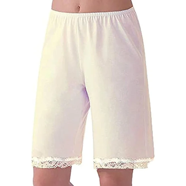 Naisten alusvaatteet Pyjamat Lyhyet housut Satiini Alushamehousut Snip-it Culottes Alushousut Bloomersit