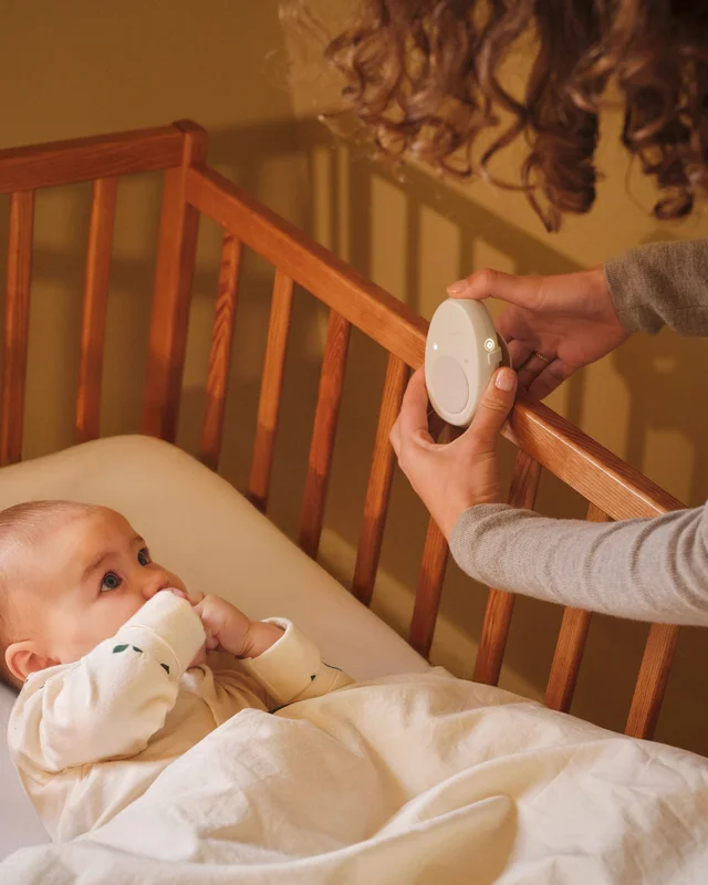 Draadloze babyfoon met houder & ver bereik kopen (zonder wifi)