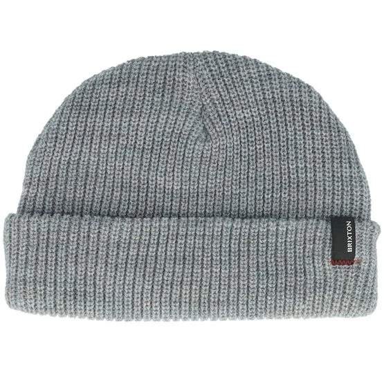 Brixton - Kids Baby Heist Beanie Light Heather Grey Cuff Cuff Grey Beanie - @ Hatstore