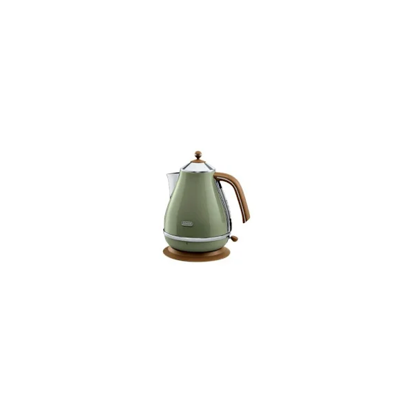De'Longhi Icona Vintage KBOV 2001.GR - vattenkokare - oliv