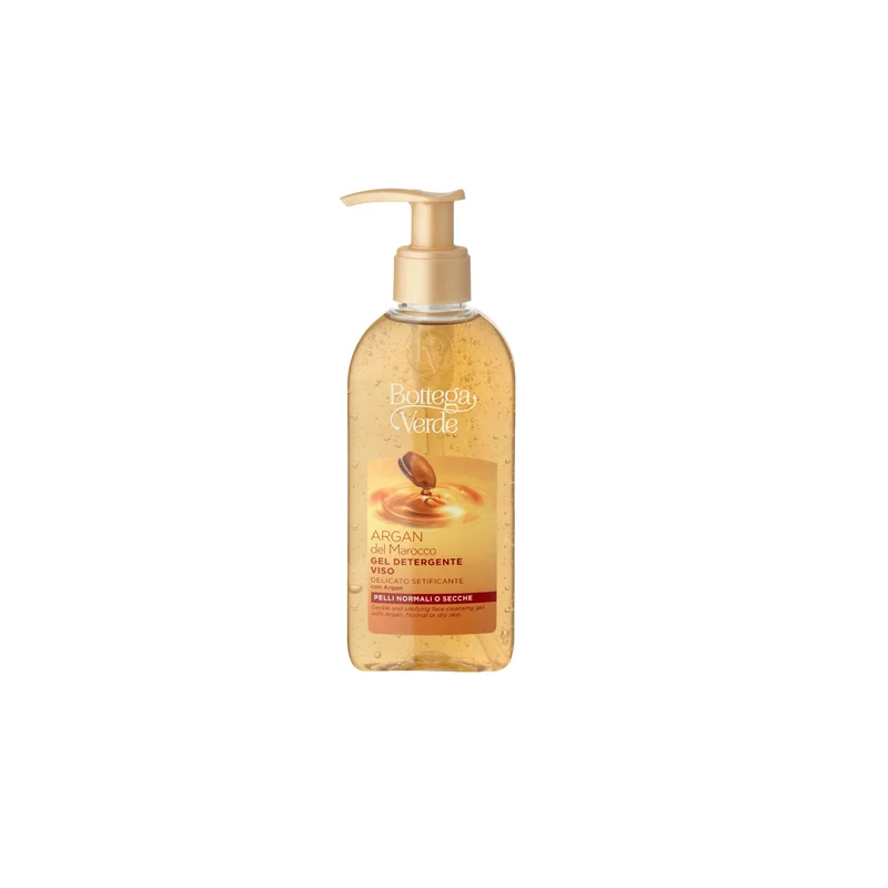 BOTTEGA VERDE Argan Gel Detergente Viso 200ml - Gel detergente viso