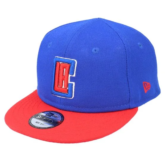 New Era - NBA Bleu snapback Casquette - Kids Los Angeles Clippers My 1St 9FIFTY Royal/Red Strapback @ Hatstore