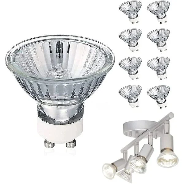 Gu10 35 Watt Halogen Reflector Bulb Warm White Dimmable, Gu10 Halogen 35w Halogen Bulbs, Gu10 Dimmable Warm White 230V-35W 5 pcs 230V-35W