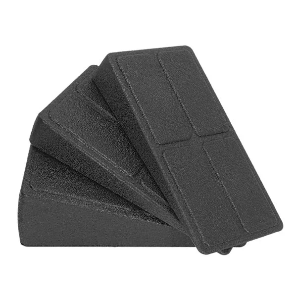 Slant Board Svart EPP Justerad Fot Vad Stretching Board för hemmaträning Fitness