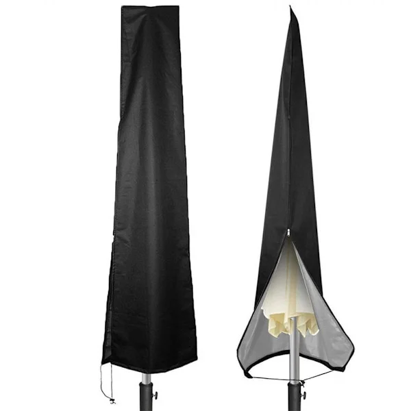 Udendørs Parasol Cover Vandtæt UV Beskyttelse Oxford Stof Have Patio Parasol Cover Fritstående Regnslag