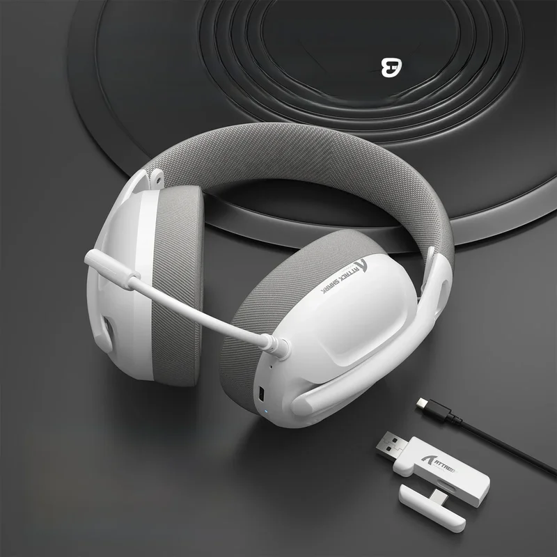 AliExpress - ATTACK SHARK L80 Ultraleichtes Tri-Mode-Gaming-Headset Leichtes kabelloses Gaming-Headset für PC/PS4/PS5/Switch/Xbox
