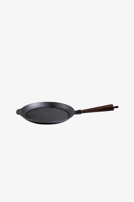 Carl Victor - Grillpanna i gjutjärn Ø 28 cm - Svart - Stekpannor & grillpannor - Från Homeroom