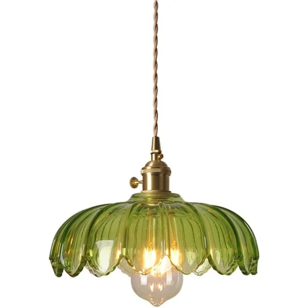 Vintage-tyylinen riippuvalaisin lasi, teollisuushenkinen kattokruunu, riippuvalaisin loft-tyyliseen kahvilaan, baariin, keittiön saarekkeelle, 25 cm 