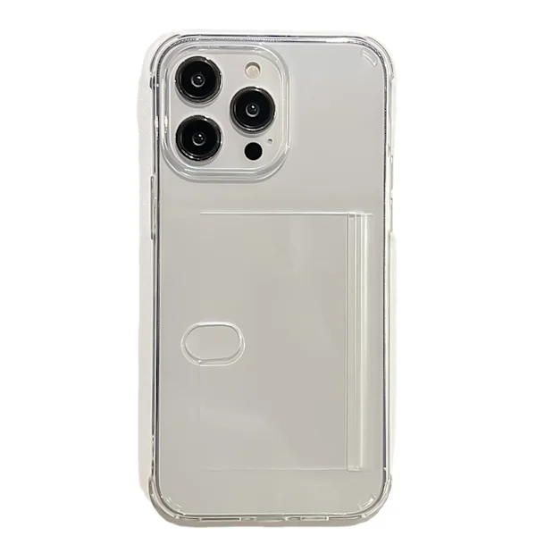 Mobilfodral med Sidofack Transparent iPhone 11 Pro Max