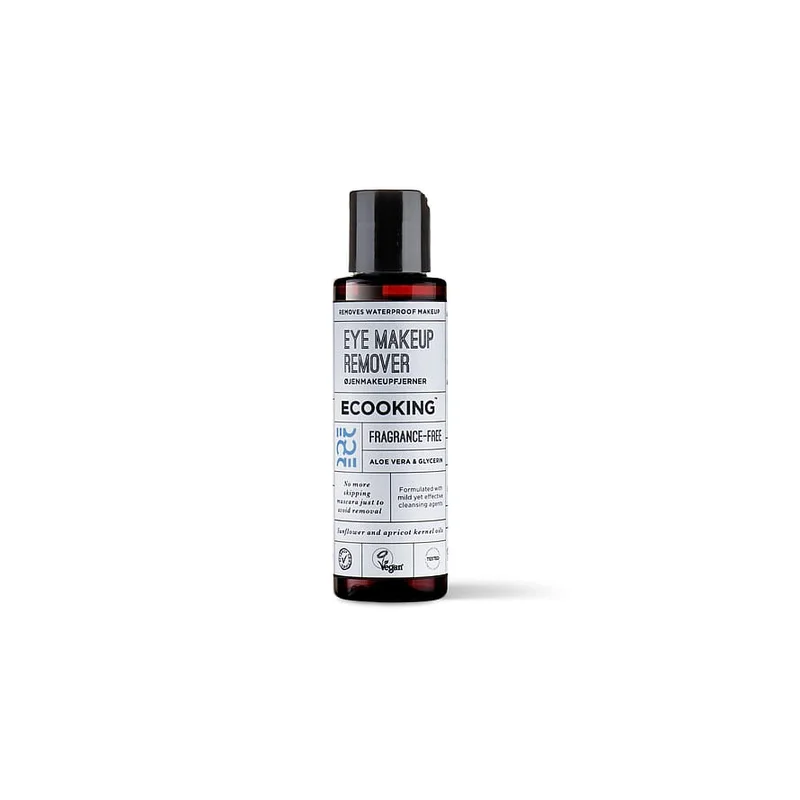 ECOOKING Eye Makeup Remover 100 ml, Hudpleje, Renseprodukter, Øjenmakeupfjerner