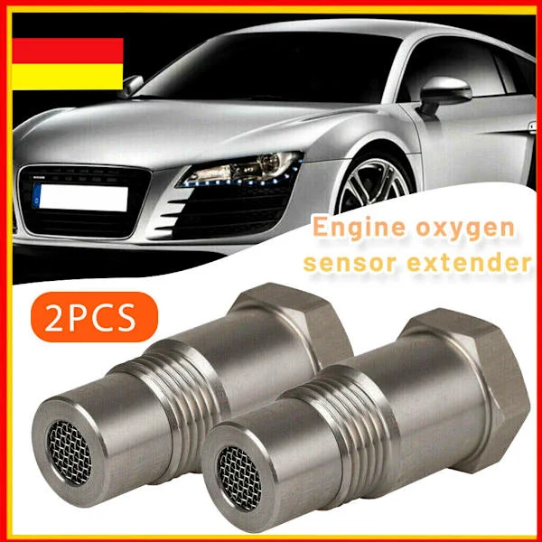 2x O2 Simulator Sonde Lambdasonde Auto Lambda Eliminator Spacer Metalkat Lamda