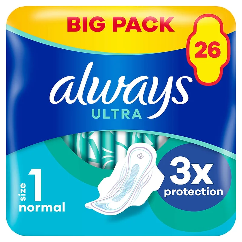 Always Normal Bind Wing 26 stk, Medicin & Pleje, Bind & Indlæg, Bind