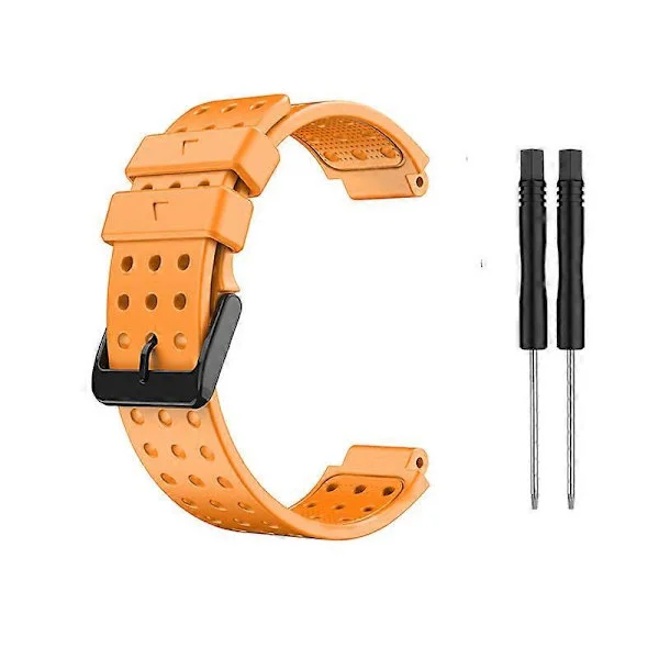 Armband för Garmin Approach S20 Monokromt klockarmband för Garmin Approach S20 Silikonersättningsarmband för Garmin