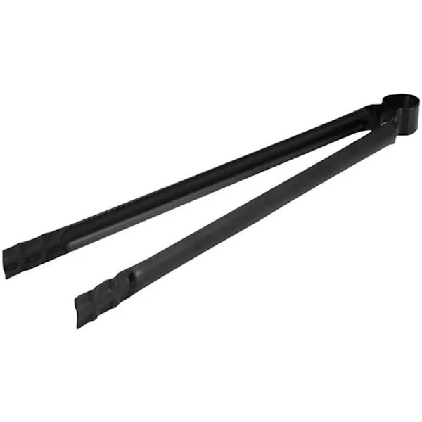 28 cm BBQ Kolgrill Tång Utomhus BBQ Verktyg Lång Kolgrill Tång BBQ Kolgrill Tång Grill Passar för Utomhus, Trädgård
