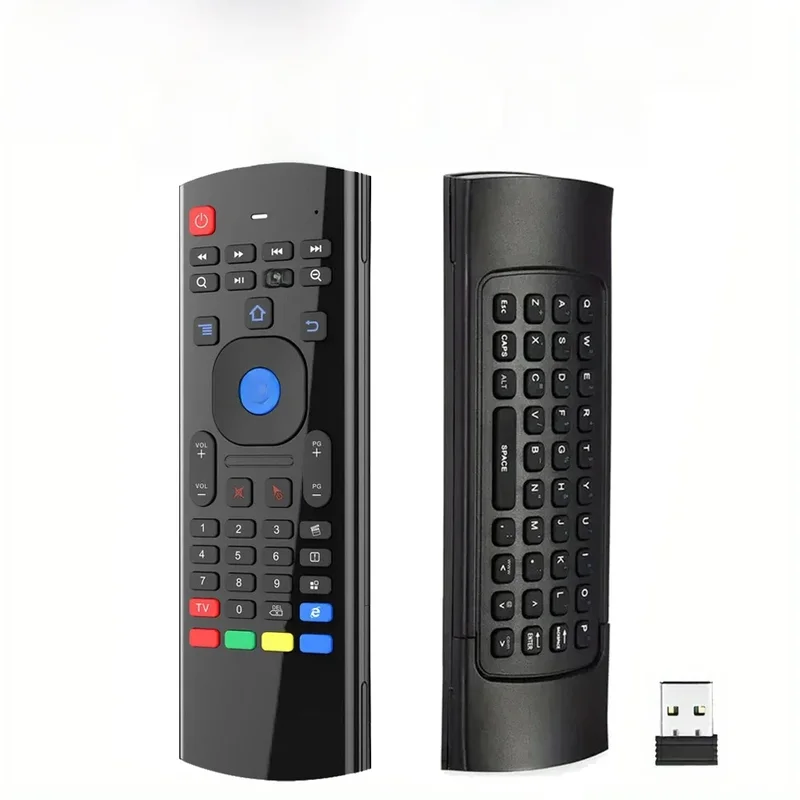 AliExpress - Air Mouse sans fil Mini clavier télécommande MX3 2.4GHz IR apprentissage télécommande pour PC Android TV Box Smart TV